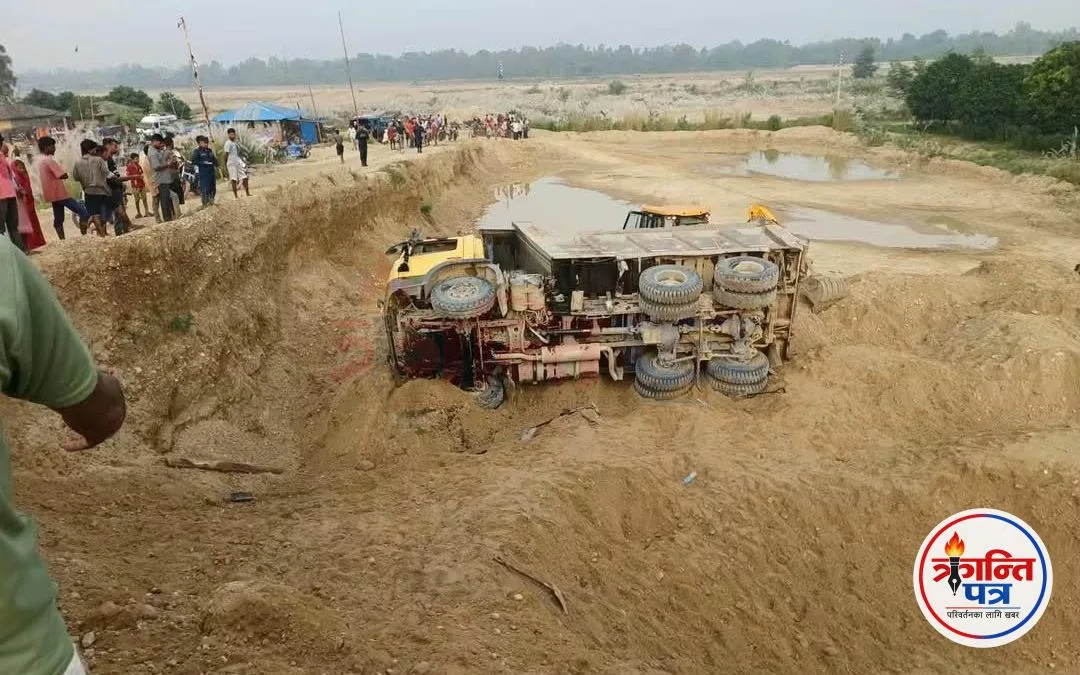 Crusher operator killed as tipper overturns